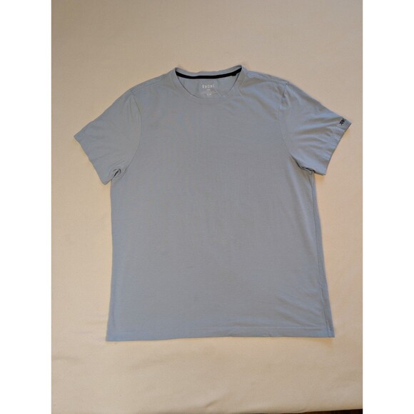 Rhone Element T Shirt Mens XL Blue Performance Stretch Casual Short Sleeve - Picture 1 of 7